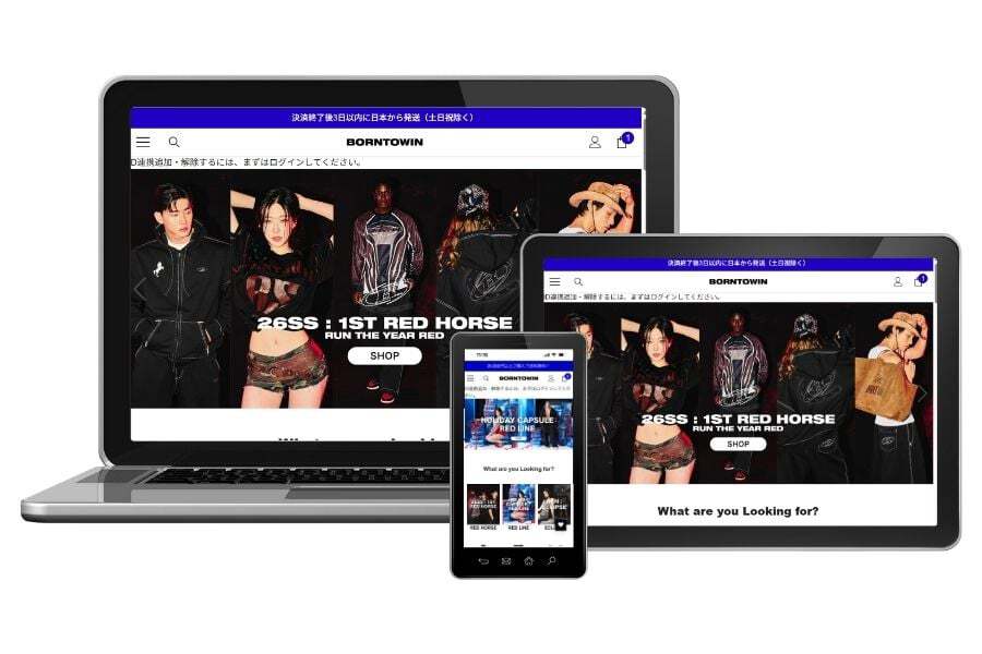 ECショップ | BORNTOWIN JAPAN